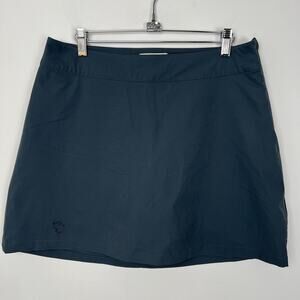 Fjallraven Women's Small Abisko Trekking Skort Grey Mini Shorts Gorpcore Navy